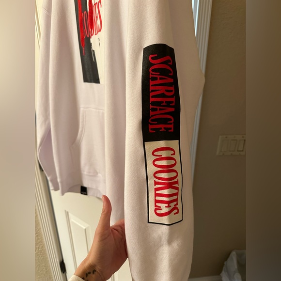 White Scarface X Cookies Hoodie - Picture 2 of 6